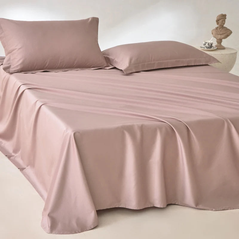 Indulge in Luxury: 800 Thread Count Egyptian Cotton Bed Sheet Set - Ultra Soft & Smooth with Fitted and Flat Sheets
