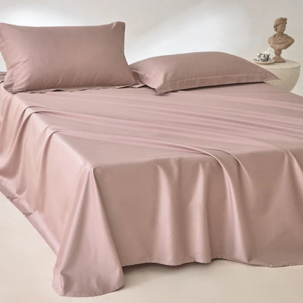 Indulge in Luxury: 800 Thread Count Egyptian Cotton Bed Sheet Set - Ultra Soft & Smooth with Fitted and Flat Sheets