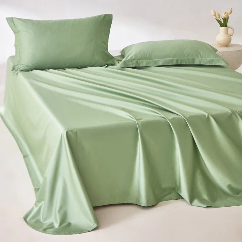 Indulge in Luxury: 800 Thread Count Egyptian Cotton Bed Sheet Set - Ultra Soft & Smooth with Fitted and Flat Sheets