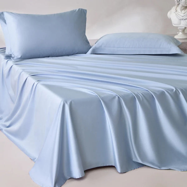 Indulge in Luxury: 800 Thread Count Egyptian Cotton Bed Sheet Set - Ultra Soft & Smooth with Fitted and Flat Sheets