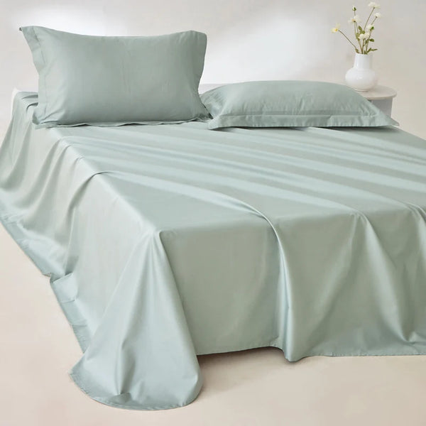 Indulge in Luxury: 800 Thread Count Egyptian Cotton Bed Sheet Set - Ultra Soft & Smooth with Fitted and Flat Sheets